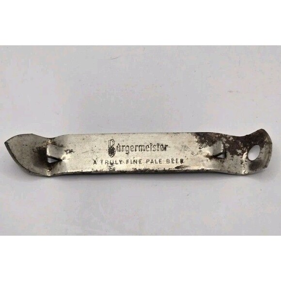 Burgermeister Beer Bottle Opener and Can Piercer - Picture 3 of 3